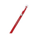 ZGARDA PENTRU PISICI FLAMINGO MONTE CARLO REDBLACK CU CLOPOTELSTRASURI 22-25CMx11MM