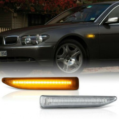 Lampi semnalizare laterala/aripi LED pentru BMW Seria 7 E65, E66 2001-2008