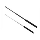 Cumpara ieftin Set doua bastoane telescopice pliabile, DEPOX&reg;, 64 cm/ 51 cm, maner antiderapant, negru/argintiu