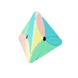 Cumpara ieftin Cub Magic MoYu Maple Leaf Pyraminx macaron, Stickerless, 404CUB