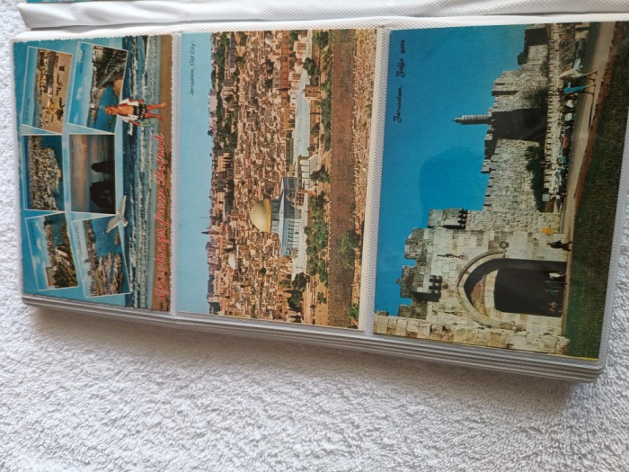 lot trei carti postale ,vederi ,IERUSALIM , ORASUL VECHI, anii 1970.