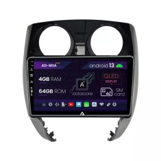 Navigatie Nissan Note (2012-2019), Android 13, A-Octacore 4GB RAM + 64GB ROM, 10.1 Inch - AD-BGA10004+AD-BGRKIT167