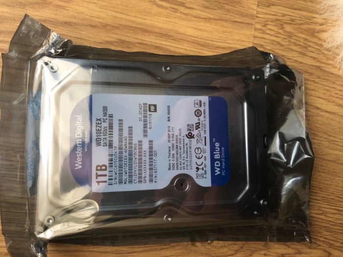 HDD Western Digital 1TB 7200 rpm NOU HDD Western Digital 1TB 7200 rpm NOU
