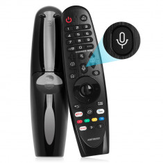Telecomanda Universala Magica AKB75855501 Pentru Smart Tv LG cu Microfon, Netflix si Prime Video