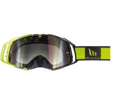 Ochelari MT off road (cross-enduro) pentru scuter - motocicleta MX EVO Stripes &ndash; culoare negru/galben fluor
