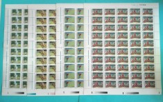 TIMBRE ROM&Acirc;NIA LP1588/2002 SPORTURI CU CROSE -SET4 COLI 50 de timbre MNH
