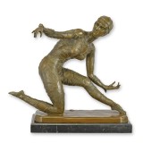 Steaua de mare-statueta din bronz cu un soclu din marmura DC-50