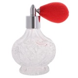 Sticla parfum cu pompita / pulverizator - 75 ml - NOUA!!! - Rosie