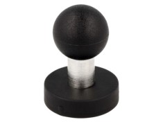Magnet fix ferită ELESA GANTER &Oslash; 31mm H 6mm cu buton &Oslash; 16mm