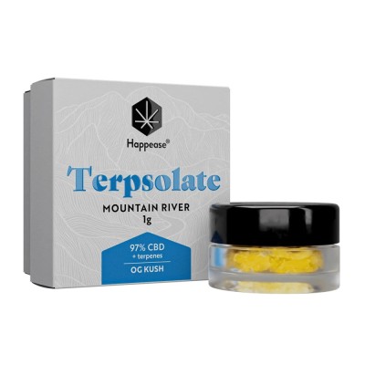 Terpsolate CBD + terpeni, 97%, 1gr, HAPPEASE, OG Kush foto