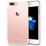 Husa APPLE iPhone 7 / 8 - Jelly Clear (Transparent) Anti-Ingalbenire, iPhone 7/8, Gel TPU, Carcasa, Mercury