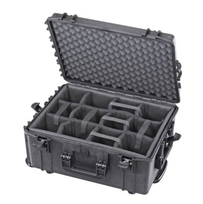 Hard case MAX540H245CAMTR cu roti pentru echipamente de studio foto