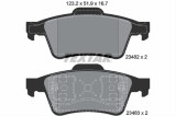 Set placute frana TEXTAR 2348202