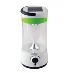 Lampa solara cu led, pentru camping, Romario Dimmable, 10 W, incarcare la retea, 12 V si solara