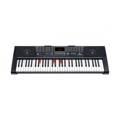 Orga electrica MK-2108, 61 clape ilumintate, 5 octave, USB, Mp3, functie inregistrare, control efecte foto