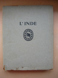 ORBIS TERRARUM - HURLIMANN - L&#039;INDE ( INDIA ) - 1928