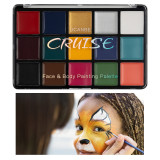 Paleta Machiaj Multicolora UCANBE, Cruise Face&amp;Body Painting Palette