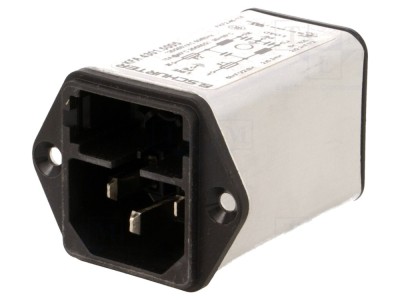 Conector AC soclu tată 10A 250V foto