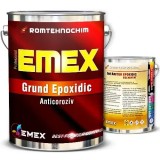 Pachet Grund Epoxidic Anticoroziv &ldquo;Emex&rdquo; - Rosu - Bid. 20 Kg + Intaritor 3 Kg