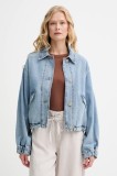 Levi&#039;s geacă din denim JANIS UTILITY JACKET de tranzitie, 001FV