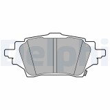 DELPHI LP3608 set placute frana,frana disc