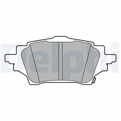 DELPHI LP3608 set placute frana,frana disc foto