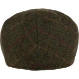 Șapcă Jack Pyke Flat Cap din amestec de l&acirc;nă, oliv &icirc;nchis, mărimea 60