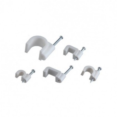 Clips H.7018A-25 cu cui,pentru NYY-J 3x2,5mmp, set 25 buc foto