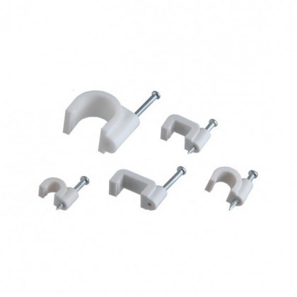 Clips H.7018A-25 cu cui,pentru NYY-J 3x2,5mmp, set 25 buc