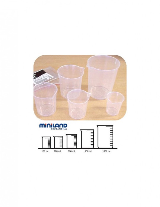 Set didactic pentru masurare lichide Miniland
