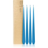 Ester &amp; erik taper candle moon blue (no. 37) lumanare 4x32 cm