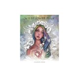 Wildflower Folk Coloring Book