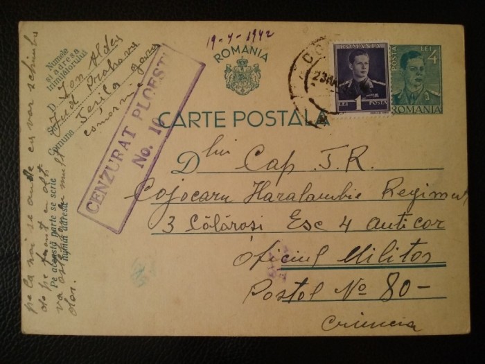 1942-C.P.circ.-CENZURAT-Ploiesti 10