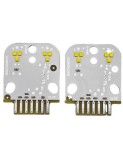 Set module Angel Eyes DRL CSL Style Galben BMW X3 G01, X4 G02, Xenon Bright