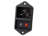 Conector Alimentare AC 16A 250V IEC 60320