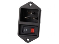 Conector Alimentare AC 16A 250V IEC 60320