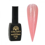 Cumpara ieftin Gel UV cu sclipici, Magic-Extension, Global Fashion, 12 ml, Roz, G12