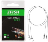 Struna Zfish Wolfram, 25cm, 15kg, 2buc/pac