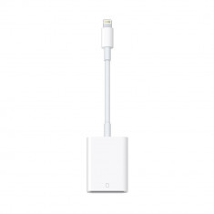 Cablu de date Apple Lightning to SD Card Camera Reader white foto