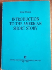 Introduction to the american short story- Irina Chirica