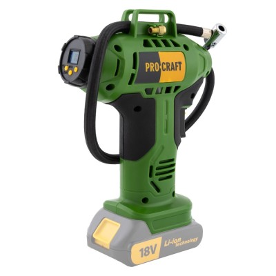 Compresor auto cu acumulator PROCRAFT LK20 , 12L/ min, 18 V, 3200 RPM Innovative ReliableTools foto