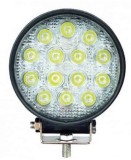 Led прожектор 42W кръгъл Off Road за джипове АТВ платформи бяла светлина 6500k, Oem