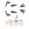 Stickere Linhai 500 Dragonfly set complet rezistent UV