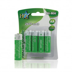 Acumulatori NiMH 4xAA HQ, 2600 mAh foto