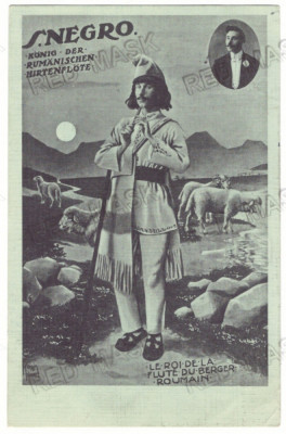 1961 - The Romanian Shepherd, King of the Pastoral Whistle - old PC- used - 1912 foto