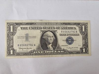 SUA 1 Dollar 1957 B,Noua foto