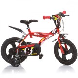 Bicicleta pentru copii Pro Cross DB-163GLN-06 Dino Bikes, 16 inch, rosu for Your BabyKids