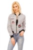 G561-18 Jacheta retro accesorizata cu aplicatii colorate, M, M/L, S