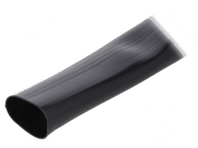 Manșon electroizolant PVC negru 22mm 10m -20&amp;divide;125&amp;deg;C foto