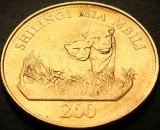 Cumpara ieftin Moneda exotica 200 SHILINGI - ZANZIBAR (TANZANIA), anul 2014 * cod 4688, Africa